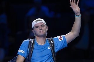 C'est fini pour Dominic Stricker et les Suisses aux Swiss Indoors. KEYSTONE/GEORGIOS KEFALAS